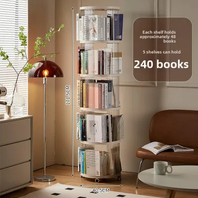 OME | Rotatable Space-saving Bookshelf