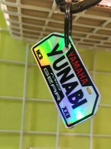 Customized Keychain Front and Back Design (WATERPROOF)