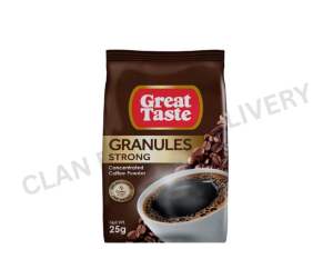 Great Taste Strong Coffee Granules 20g | Bold & Full-Bodied Flavor