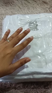 dito-dito cotton white shirt for kids boy school uniform for girls elementary outfit for school aesthetic S0001