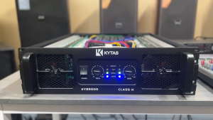 KYTAS High power 3U3-level professional amplifier 2500 watts × 2 channels bridged series 8-4 ohms