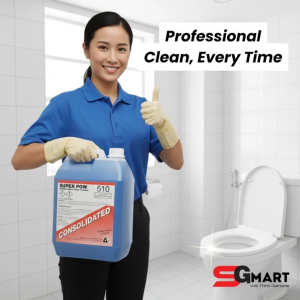 Anti-Bacterial Toilet Bowl Cleaner Super Pow – The Powerhouse for 99.9% Germ-Free Clean!