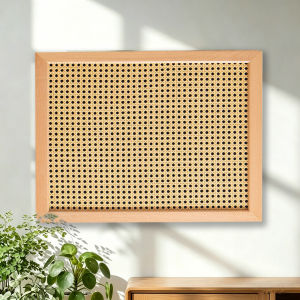 YERUI | Hand-woven Bamboo Rattan Decorative Cover for Meter Box Simple Design