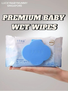【十月结晶TEN-M JOURNEYOCTOBER CRYSTAL】Baby Wet Wipes 80 Sheets Sensitive skin-friendly
