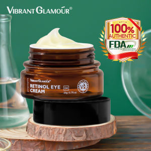 VIBRANT GLAMOUR FDA Retinol Firming Eye Cream Hyaluronic Acid Anti-Aging Moisturizer Remove Wrinkle Reduce Dark Circles Skin Care 20g