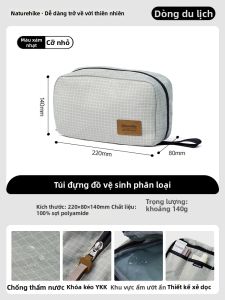 NatureHike | Túi Đựng Đồ Toilet Chống Nước Dung Lượng Lớn Tiện Lợi