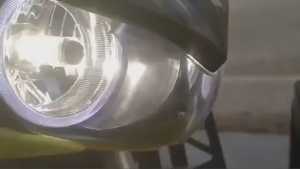MOTEX MOTORCYCLE T19 B35 H4 LED HEADLIGHT 12 LED SUPER BRIGHT DUAL COLOR MDL KILLER 1516 2516 3516