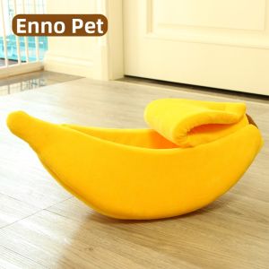 Banana Shaped Warm Pet Bed