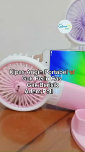 Portable Travel Mini Fan Battery Kipas Angin Mini Baterai Handy Travelling Fan