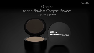 คุชชั่น ผสมกันแดด แป้งผิวผ่อง แป้งผสมรองพื้น แป้งกิฟฟารีน อินโนเวีย ฟลอเลส คอมแพ็ค พาวเดอร์ SPF50+ PA+++ | Giffarine Innovia Flawless Compact Powder
