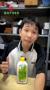 Nước Tẩy Almawin HMH.8030500 500ml Hữu Cơ – Hương Chanh – Diệt Khuẩn Khử Mùi Làm Sáng Bóng Bề Mặt - Made in Germany- BST