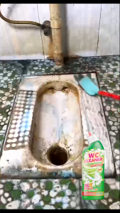 ✨Easily removes 10 years ✨Bathroom cleaner stain remover 450ML Bathroom tiles cleaner Toilet cleaner stain remover Can remove limescale stains for bathtubs bathrooms tiles toiletsGlass etc. Tiles cleaner stain remover Toilet Bowl Cleaner