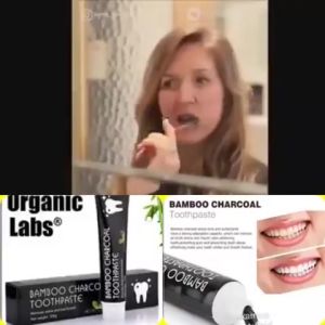 Bamboo Charcoal Toothpaste Whitening Black Toothpaste Whitener Tooth Paste Oral Clear 100g