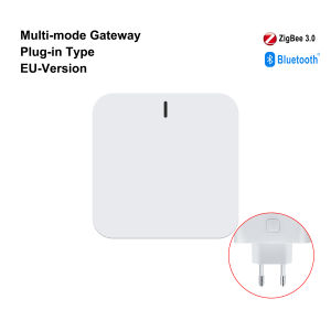 GIRIER Tuya ZigBee Gateway Hub Plug-in Type Multi-mode ZigBee Bluetooth Gateway Bridge for Smart Home Automation Work with Alexa