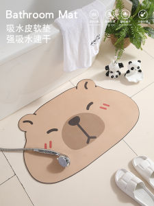 Thảm Phòng Tắm Hoạt Hình Thảm PVC Chống Trượt Nhanh Khô Mềm Mại Thảm Dùng Tại Nhà Thảm Phòng Tắm Thảm Phòng Vệ Sinh Thảm Phòng Tắm