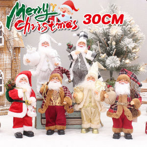 Loose ตุ๊กตาซานต้า หมอนตุ๊กตานุ่ม กวางเรนเดียร์ สโนว์แมน รูปการ์ตูนต้นคริสต์มาส ของขวัญวันเกิด สําหรับเด็ก