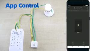 Works with Tuya Smart Life APP 16A Wifi Mini Smart DIY Light Switch 2 Way Wireless Control Smart Home Alexa Alice Google Home