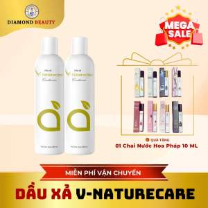 Dầu xả VNaturecare chiết xuất 100% từ thiên nhiên an toàn cho tóc giúp tóc chắc khỏe sạch gàu