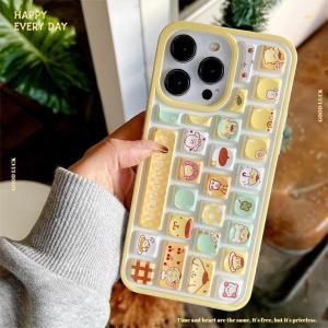 Stereo keyboard cartoon emoji for iphone 16 pro max 15 14 13 12 11