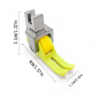 Phiên Bản Nâng Cấp Khoảng Cách Rộng Flat Xe Nhựa Con Lăn Chân Vịt Không Phá Hủy Vải Áp Lực Cho Vải Dày Và Mỏng