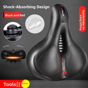 MONLEYTA | Comfortable Mountain Bike Seat Cushion Anti-Buttock Pain Ultra Soft Shock Absorption Single Bike Riding Universal Road Bike Accessories