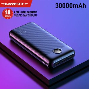 Powerbank mofit kapasitas 30.000mah real