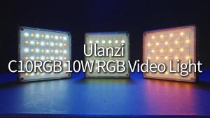 Ulanzi C10RGB 10W RGB Pocket LED Video Selfie Light for Smartphone Camera