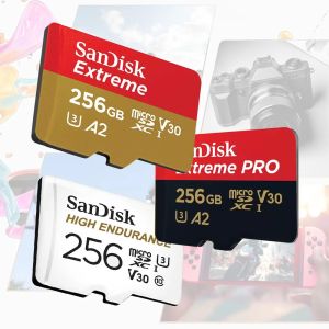 SanDisk High ENDURANCE Micro SD Card 128GB 256GB 512GB 1TB 2TB High-speed Read and Writing Video Surveillance U3 V30 4K for Drones
