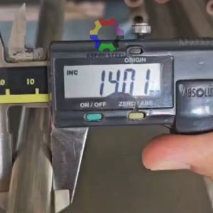 As 14 mm stainless steel 304