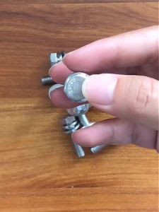 5 Pcs/Pack M6/M8/M10 Hex Head Bolt with Flat & Spring Washer 3-in-1 Assembly 304 Stainless Steel DIN933 / GB9074.17 Series