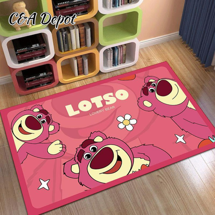 Cartoon floor mat Lotso entrance Door Mat carpet murah gila Home Decor ...