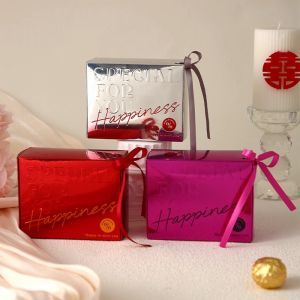 2025 New Wedding Candy Box Elite Feeling Engagement Return Gift Wedding Handmade Souvenir Box Empty Box Chinese Style European