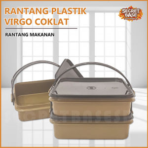 RANTANG HAJATAN PERSEGI - Rantang Susun Plastik / Tempat Makan / Bekal