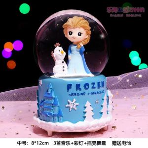 Creative Nine-Tailed Fox Crystal Ball Music Box Romantic Gift for Girls Birthday Expression of Love Couple Gifts for Her