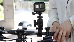 6cm 9cm Double Socket Arm for 1 Inch Ball Head Mount Bases for Go-pro Camera Bicycle MTB Motorcycle Phone Holder