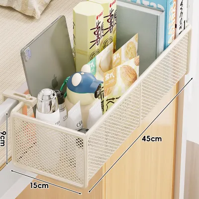Bedside Large Capacity Hanging Storage Basket