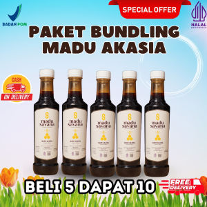 Madu Hutan Akasia Nectar Bunga 100% BPOM Beli 5 Dapat 10
