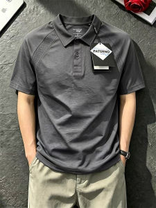 Breathable Mesh Polo Shirt Mens Short Sleeve