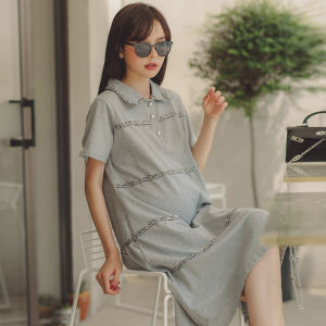 MIDULI | Đầm Dạo Phố Dành Cho Bà Bầu Mùa Hè Kiểu A-Line Rộng Rãi