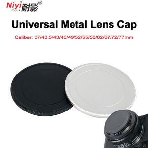 Metal Camera Lens Cap 37mm 40.5mm 43mm 46mm 49mm 52mm 55mm 58mm 62mm 67mm Screw-in camera cover Front Cap for canon nikon sony