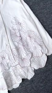 Kemeja Linen Bloom / Kemeja Linen Bunga Premium