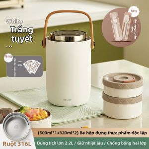 Relea | Hộp Cơm Trưa Đa Lớp Cách Nhiệt Siêu Dài