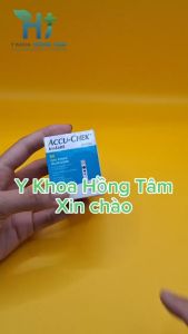 Que Thử Đường Huyết Accu-Chek Instant Hộp 25 – 50 Que Date Mới