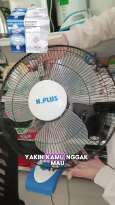 Kipas angin dinding 12" 16" / Wall fan NATIONAL PLUS