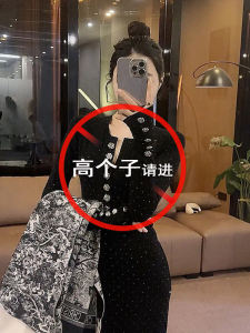 Extended Version Long Sleeve V-Neck Ankle-length Button-Down Wrap around Dress Elegant High Waist Polyester Fiber Spring Dress