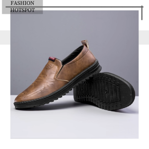 LKfashion สุดปัง รองเท้าคัชชูแฟชั่นผู้ชาย ทรงสวยวินเทจ สวมใส่สบาย น้ำหนักเบา ทำความสะอาดง่าย ใส่ได้ทุกโอกาส รุ่นนี้บอกเลยว่าปัง สายแฟชั่นต้องมี ราคาดีสุดคุ้มค่า