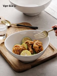 WANJIALI | Simple Design Multi-purpose Ceramic Bowl