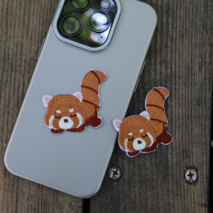 ติดเต็มตัวผ้าปักลายกระต่ายป่าเล็ก ติดโทรศัพท์มือถือ หนังสือ อุปกรณ์ตกแต่งเสื้อผ้า กางเกง ซิปติดตัวเอง ผ้าปักลายนกบุ สมุดบันทึก