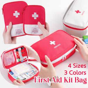 4 Sizes Portable Medicine Bag First Aid Kit Medical Emergency Kits Organizer Outdoor Household Medicine Pill Storage Bag