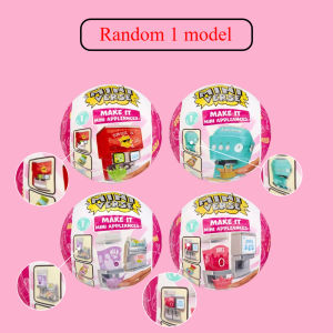 Bandai | MGAs Miniverse Make It Mini Appliances Surprise Unboxing Ball Blind Box Mini DIY Making Simulation Miniature Juicer